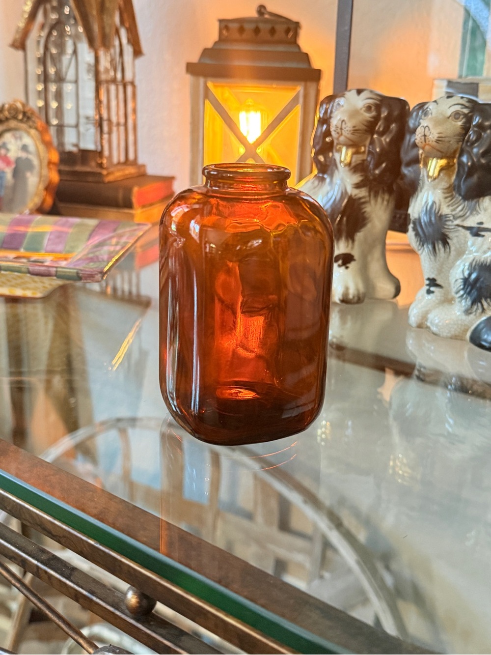 Antique 150-year-old amber snuff bottle - Picture 3 of 13